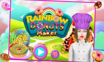 Rainbow Donuts Makers - Baking syot layar 3