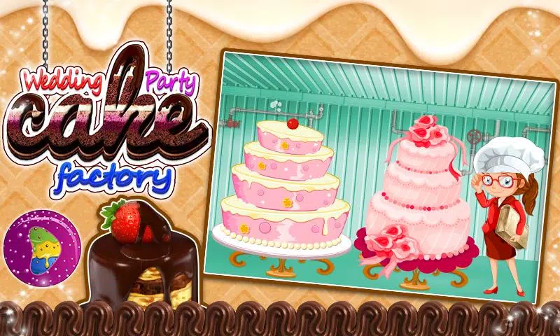 Chocolate Wedding Cake Factory :Dessert Maker Game para Android - Download