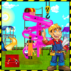 Theme Park Slides Swings Builder icon