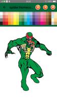 برنامه‌نما Coloring page for the amazing spider hero عکس از صفحه