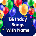 Birthday Song with name - Birthday Video Maker icon