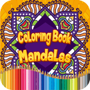 Magic mandala coloring book with stickers APK