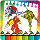 Superhero dc Coloring pages APK