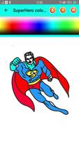 Superhero dc Coloring pages capture d'écran 3