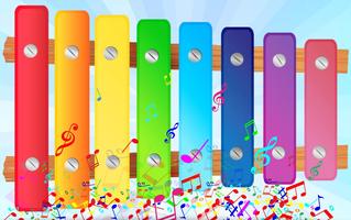 Xylophone for Kids & Babies ポスター