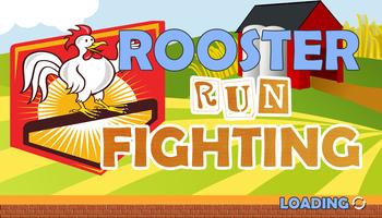 Rooster Run Fighting Game Free Affiche