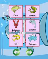 Sea animals english language screenshot 1