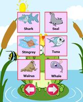 2 Schermata Sea animals english language