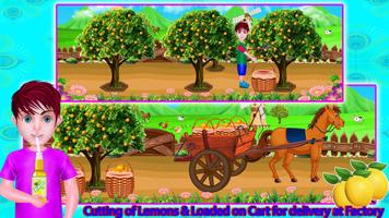 Lemon Factory Juice Maker Games স্ক্রিনশট 1