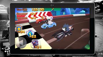 Tom Run Vs Jerry Go Kart Racing تصوير الشاشة 1