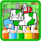 Coloring Books for minecraft ikona