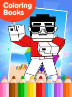 برنامه‌نما Coloring Books for minecraft عکس از صفحه