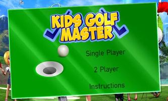 Kids Golf Master Affiche