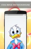 Adorable Donald Duck Wallpaper تصوير الشاشة 1
