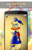 Adorable Donald Duck Wallpaper imagem de tela 3