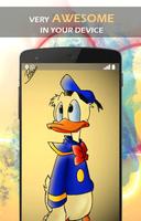 Adorable Donald Duck Wallpaper تصوير الشاشة 3