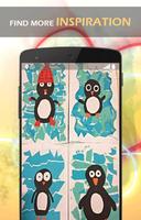 Penguin Chick Footprint Art Ideas capture d'écran 3
