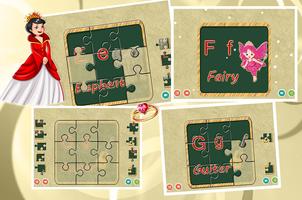 ABC Flash Card Learning Puzzle screenshot 3