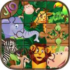 Animal Jigsaw Puzzle Preschool Zeichen