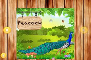 1 Schermata Learn To Speak Birds Names kidz