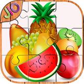 Learn Fruits Puzzle Kids Game icon