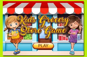 Kids Supermarket Store Game постер