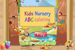 Kids Nursery ABCD Color Book الملصق