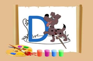 Kids Nursery ABCD Color Book تصوير الشاشة 3
