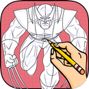 how to draw Wolverine APK