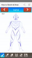 how to draw Ultraman capture d'écran 2