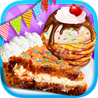 Churro Ice Cream & Sweet Cookie Cake - Yummy Food icon