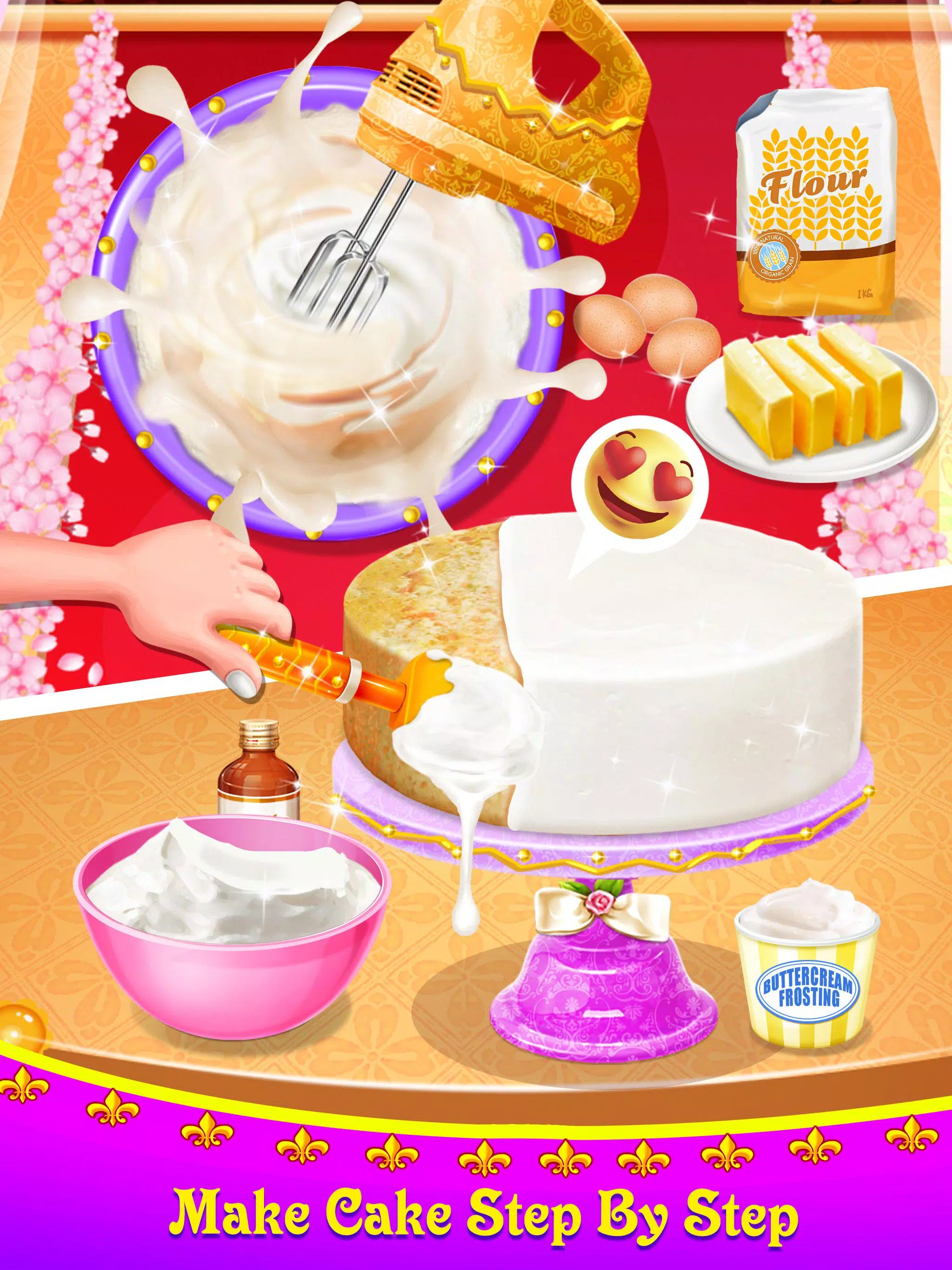 Royal Wedding Cake - Sweet Desserts Maker APK for Android Download