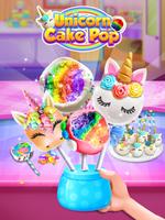 Unicorn Cake Pop Sweet Dessert poster