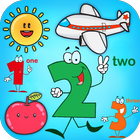 0 to 100 Kids Learn Numbers Flashcards - 123 Baby icon