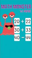 1st Grade Math games poster