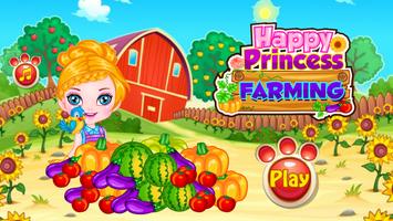 Happy Princess Farm Game Affiche