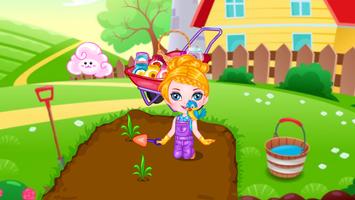 Happy Princess Farm Game capture d'écran 2