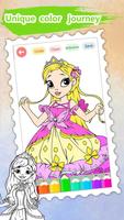 Princess Coloring Wonderland: Fairy Tale World Affiche