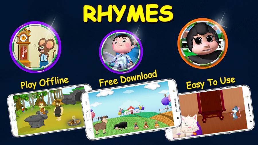 Kids Poems: Nursery Rhymes Video Songs Offline APK voor Android Download