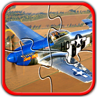Avion Jigsaw Puzzle Fighter icône