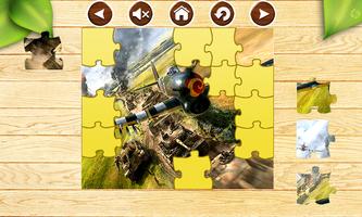 Avion Jigsaw Puzzle Fighter capture d'écran 3