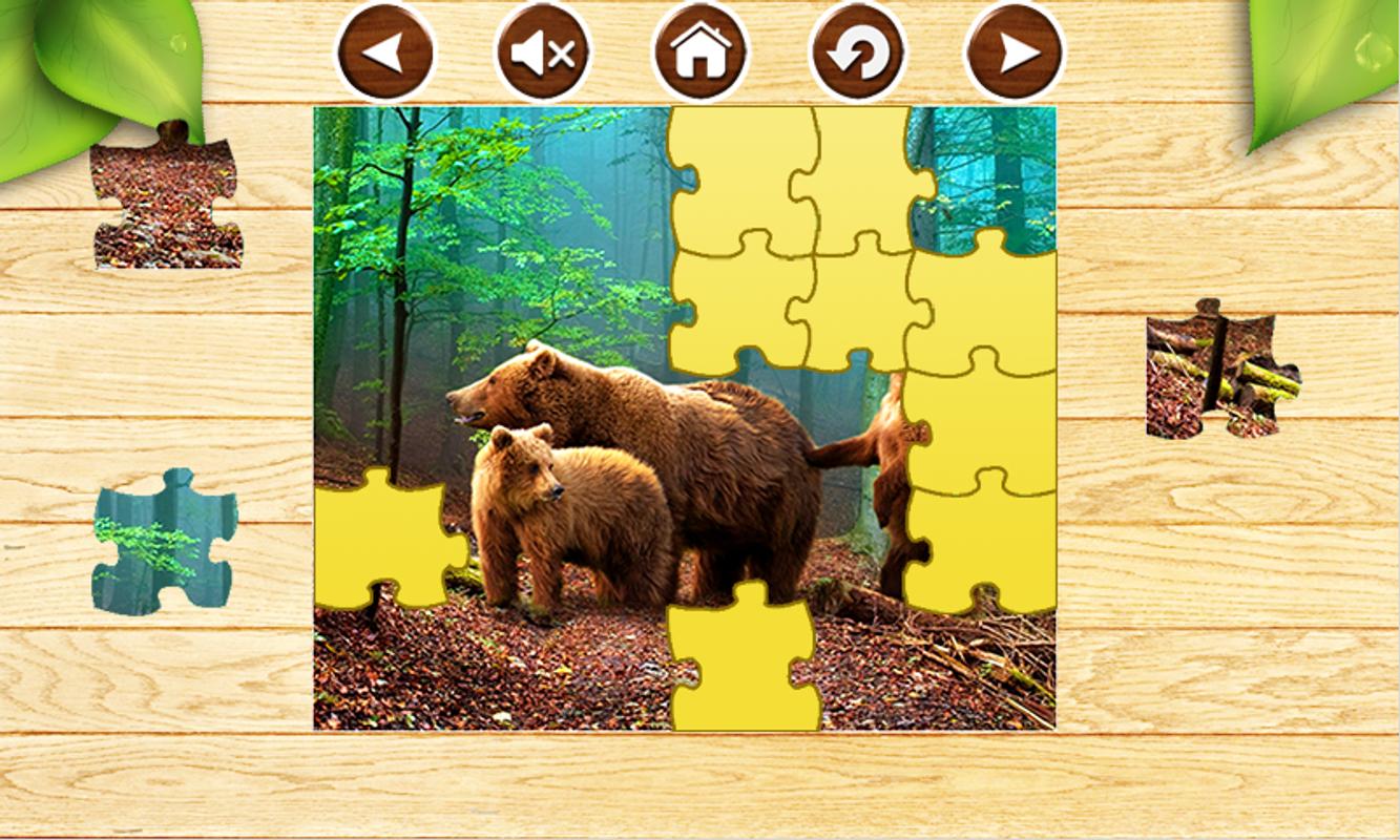 bears jigsaw puzzles brain games for kids free for android apk download