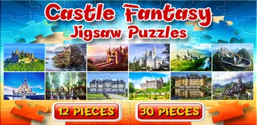 Castle Jigsaw Puzzles Brain Games for Kids FREE