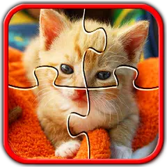 Cat Jigsaw Puzzles Cute Brain Games for Kids FREE