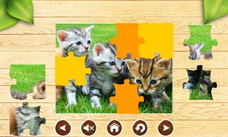 Cat Jigsaw Puzzles Jeux Gratui capture d'écran 2