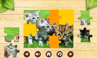 Cat Jigsaw Puzzles Spiele frei Screenshot 2