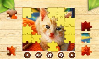 Cat Jigsaw Puzzles Spiele frei Screenshot 3