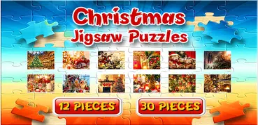 Christmas Jigsaw Puzzles Brain Games for Kids FREE