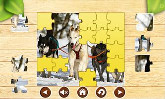 Dog Jigsaw Puzzles Brain Games for Kids Free স্ক্রিনশট 3