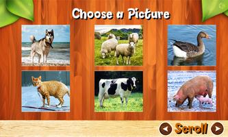 Farm Animals Jigsaw Puzzles Ekran Görüntüsü 1